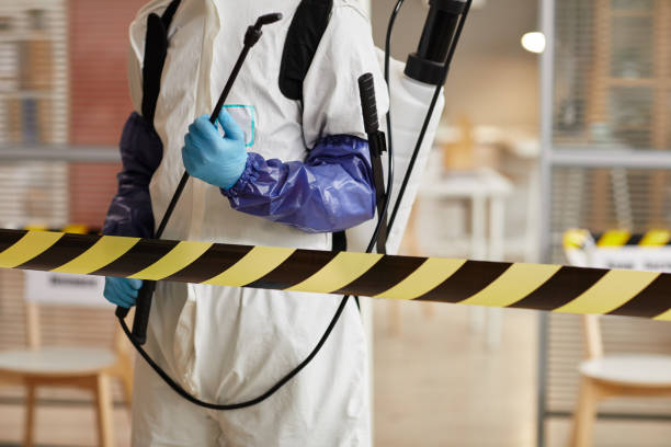 Professional Blood Cleanup technician working in Tynan, TX